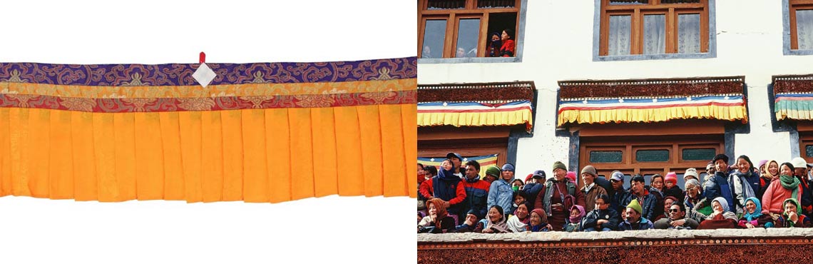 Matho Nagrang, das Tempelfest im Kloster Matho, Ladakh, Indien