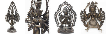 Hinduistische Statuen