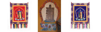 Kalachakra Wandbehänge