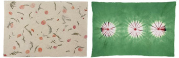 Papierbögen, natur und farbig