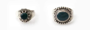 Ringe mit Fluorit
