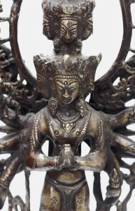 Elfköpfiger Avalokiteshvara Statue