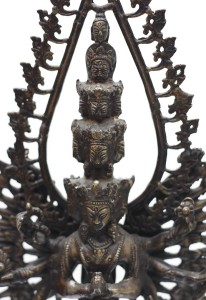 Elfköpfiger Avalokiteshvara Statue