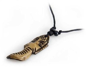 Yak Horn Anhänger, Ganesh