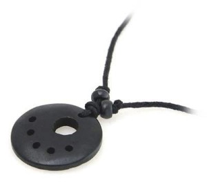 Yak Horn Anhänger, Nepal Design 1