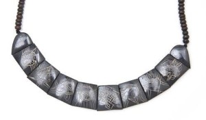 Yak-Horn Kette "Eight Lucky Symbols"