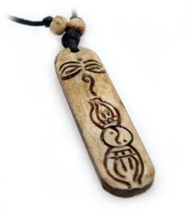 Yak Horn Anhänger, Vajra 4