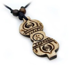 Yak Horn Anhänger, Vajra 1