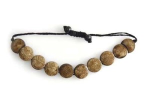 Yak Horn Armband "Eight Lucky Symbols" aus Nepal
