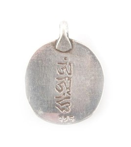 Ganesh Anhänger aus Nepal, Sterlingsilber (925)