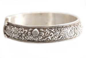 Eight Lucky Symbols Armreif, Sterlingsilber (925)