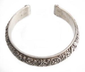 Eight Lucky Symbols Armreif, Sterlingsilber (925)