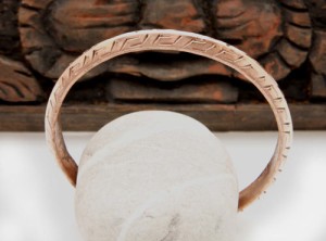 Armreif, Kupfer, Nepaldesign 2