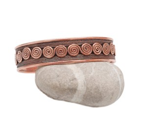 Armreif, Kupfer, Nepaldesign 4