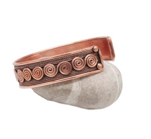 Armreif, Kupfer, Nepaldesign 4