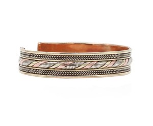 Drei Metalle Armreif