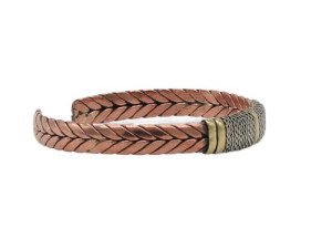 Drei Metalle Armreif, Nepaldesign 1