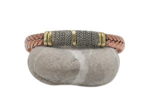 Drei Metalle Armreif, Nepaldesign 1