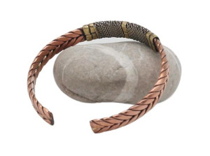 Drei Metalle Armreif, Nepaldesign 1