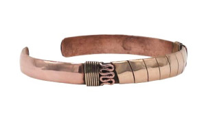 Armreif, Kupfer, Nepaldesign 1