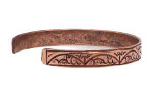 Armreif, Kupfer, Nepaldesign 3