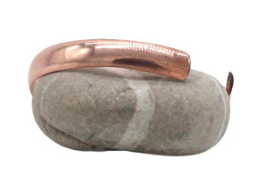 Schlichter Armreif aus Kupfer