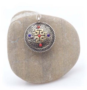Kalachakra, Vishvavajra Anhänger aus Nepal