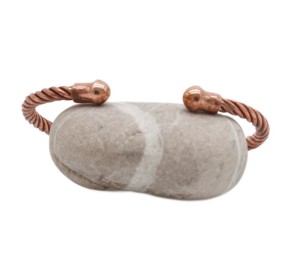 Gedrehter Armreif, Kupfer