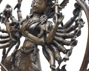 Durga Statue aus Nepal
