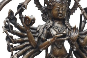 Durga Statue aus Nepal