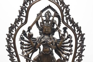 Durga Statue aus Nepal