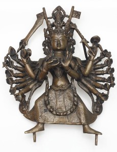 Durga Statue aus Nepal