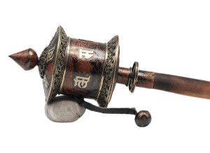 Gebetsmühle, Om Mani 15