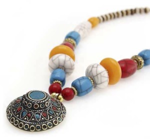 Yak-Horn Kette, Nepal Design 9
