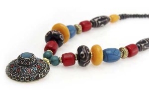 Yak-Horn Kette, Nepal Design 11