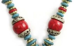 Yak-Horn Kette, Nepal Design 6