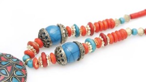 Yak-Horn Kette, Nepal Design 14