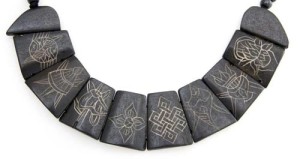 Yak-Horn Kette "Eight Lucky Symbols"