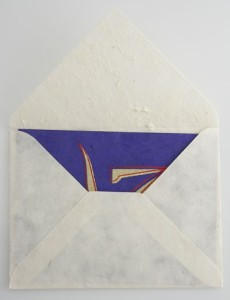 Grußkartenset, "Om Zeichen"