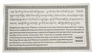 Nagarjuna/Manjushri Räucherstäbchen