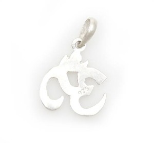 OM Anhänger aus Nepal, Sterlingsilber (925)