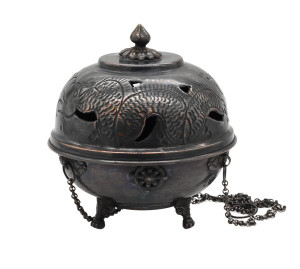 Räucherschale mit Drachen aus Nepal