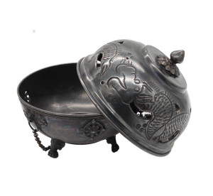 Räucherschale mit Drachen aus Nepal