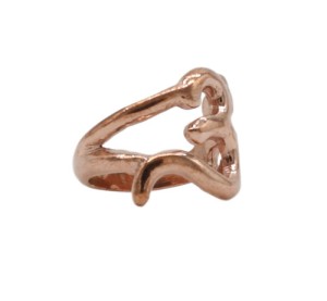 Om Zeichen Ring, Kupfer, aus Nepal 16,5 mm