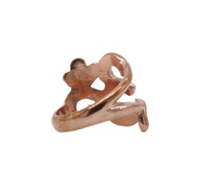 Om Zeichen Ring, Kupfer, aus Nepal 16,5 mm