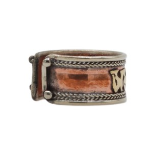 Offener Om Mani Padme Hum Ring aus Nepal