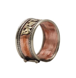 Offener Om Mani Padme Hum Ring aus Nepal