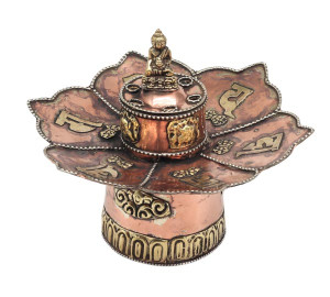Räucherstäbchenhalter, Om Mani, Buddha, Nepal
