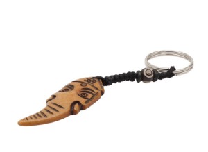 Schlüsselanhänger, Yak-Horn, Ganesh 2
