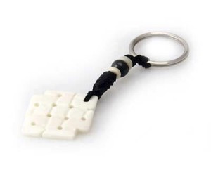 Schlüsselanhänger, Yak-Horn, Endloser Knoten 1